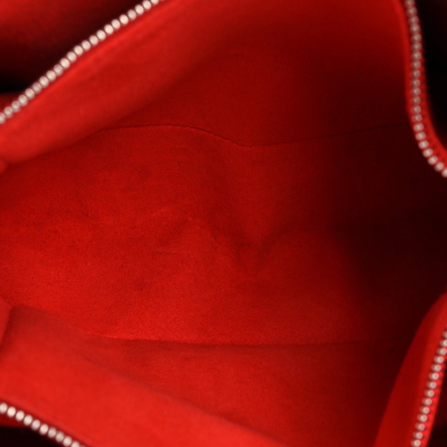 Metallic Lambskin Embossed Monogram Coussin PM Silver