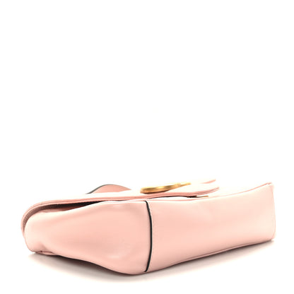 Gucci Calfskin Matelasse Small GG Marmont Shoulder Bag Perfect Pink 4 of 9
