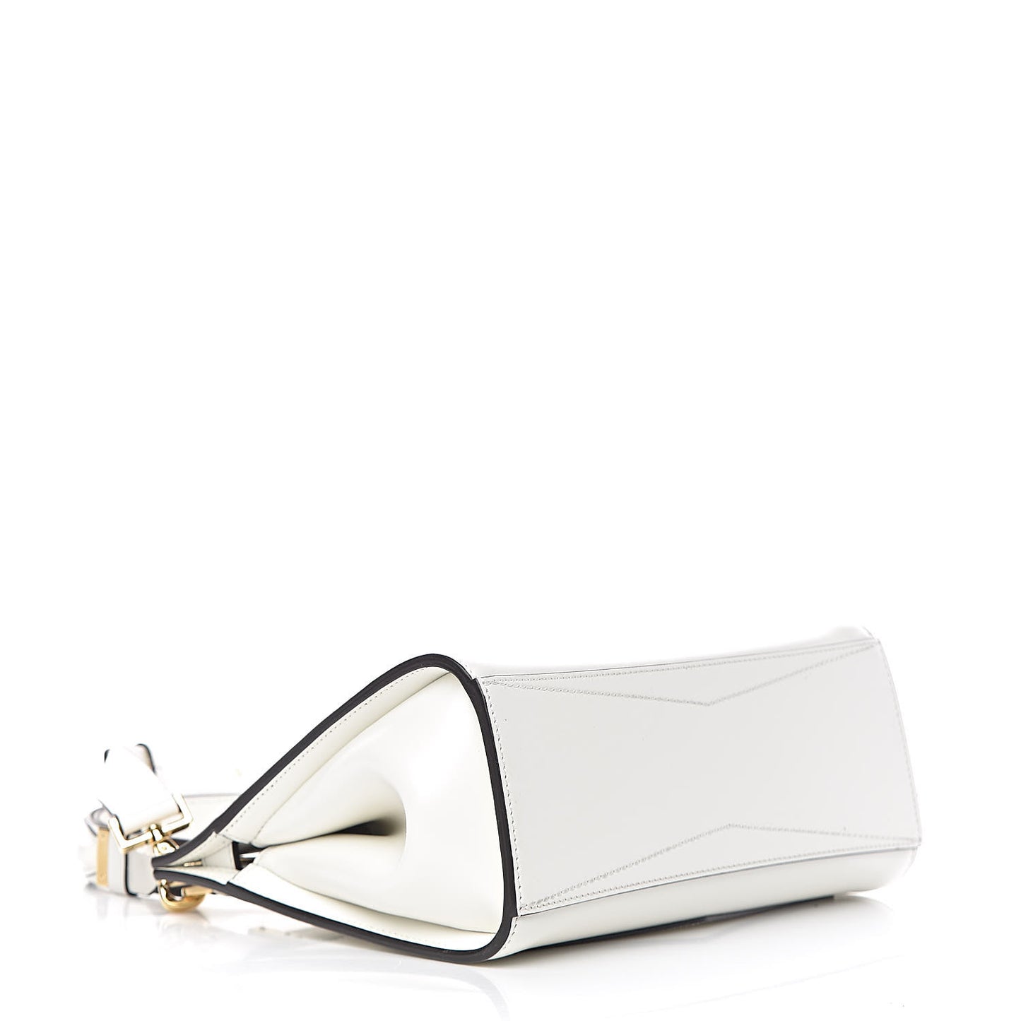 Calfskin Small Bespoke Shoulder Bag White
