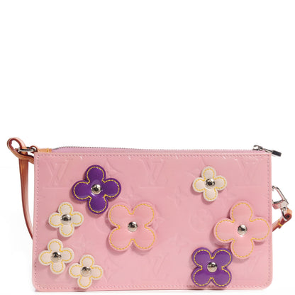 Louis Vuitton Vernis Lexington Fleurs Pochette Pink 1 of 7