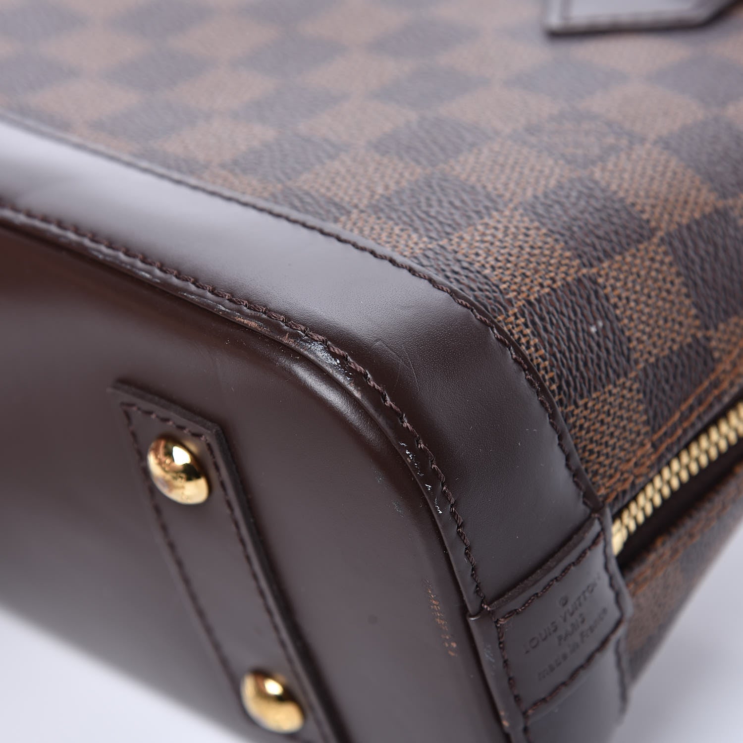 Louis Vuitton Damier Ebene Alma BB 11 of 13