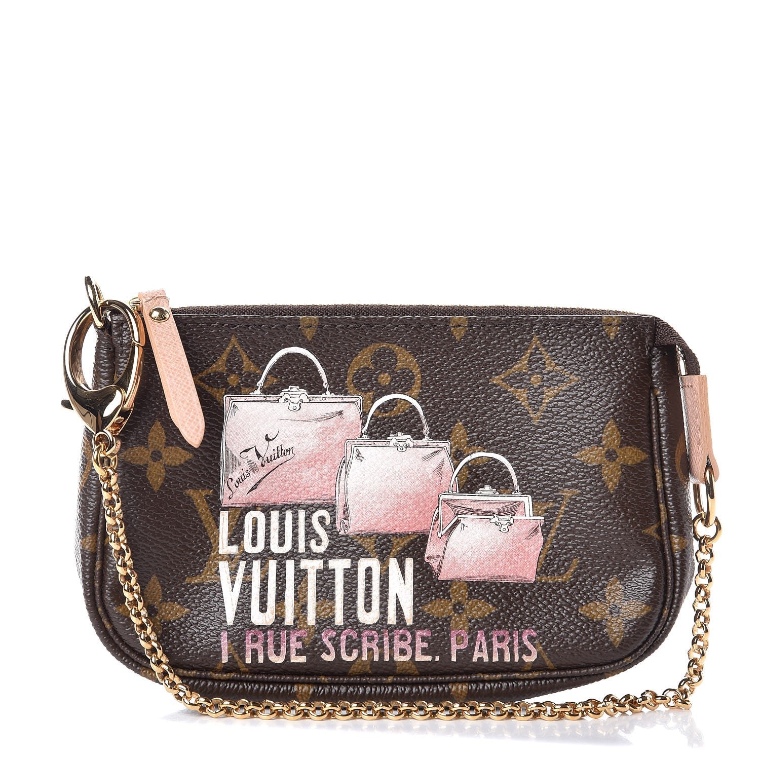 Louis Vuitton Monogram Affiche Mini Pochette Accessories 1 of 7