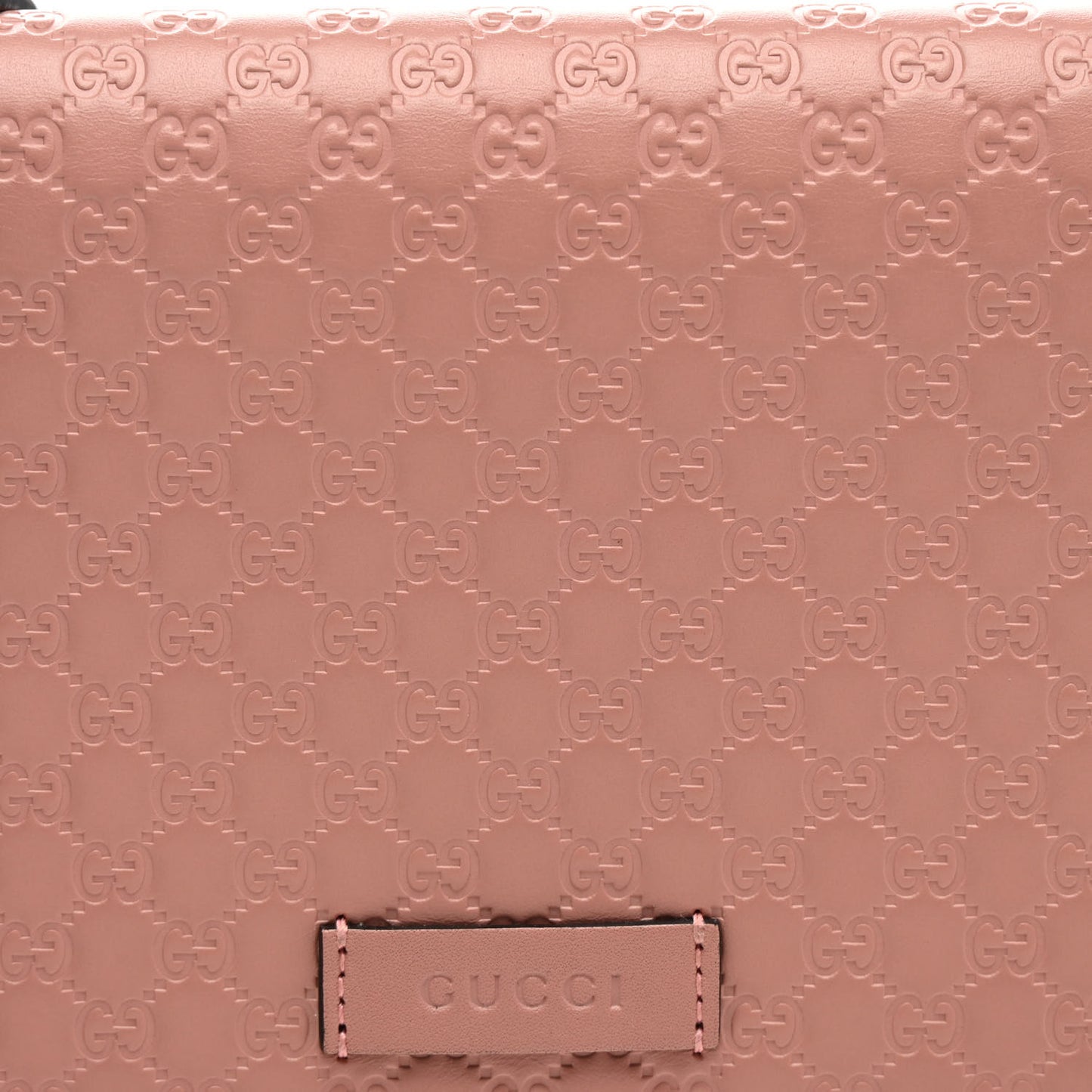 Microguccissima Crossbody Wallet Soft Pink