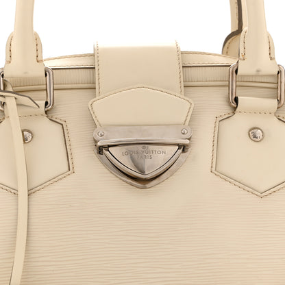 Louis Vuitton Epi Bowling Montaigne GM Ivory 8 of 11