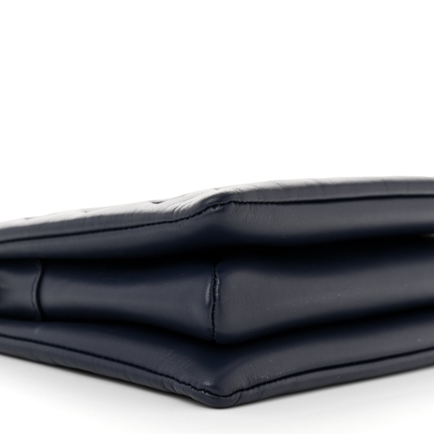 Louis Vuitton Lambskin Embossed Monogram Coussin PM Navy 8 of 10