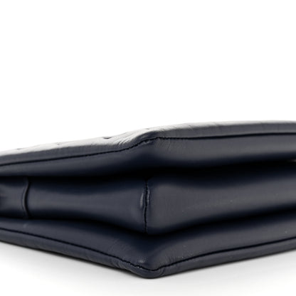Louis Vuitton Lambskin Embossed Monogram Coussin PM Navy 8 of 10