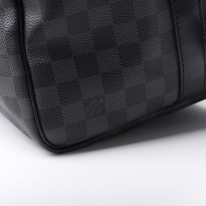 Louis Vuitton Damier Graphite Keepall Bandouliere 55 14 of 21