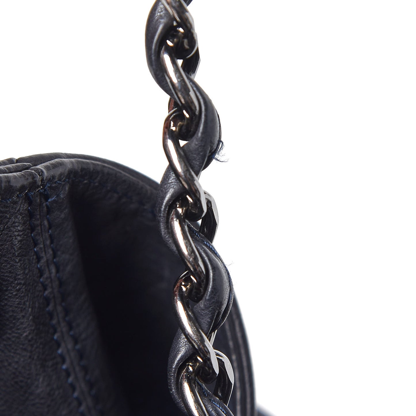 Calfskin Baby Coco Cabas Navy Blue