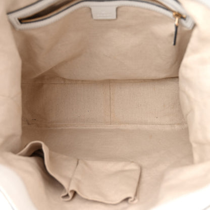 Gucci Monogram Medium Heritage Shoulder Bag Light Tobacco 5 of 13