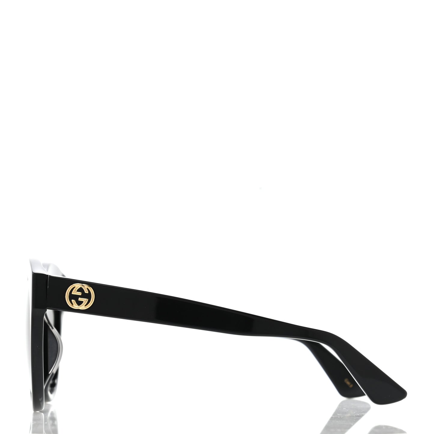 Round GG Sunglasses GG0028SA Black