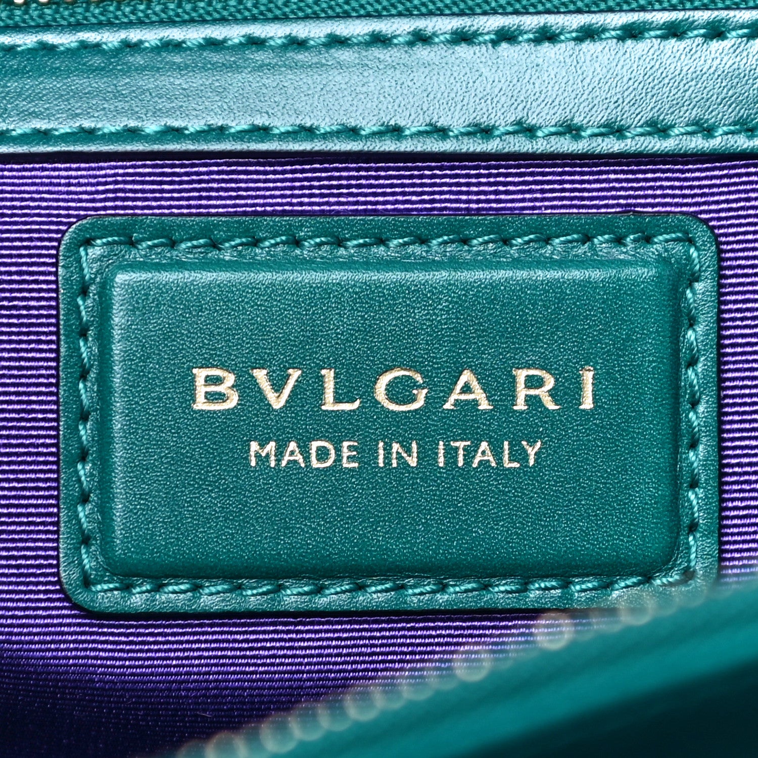 Bulgari Calfskin Serpenti Forever Shoulder Bag Emerald Green 6 of 19