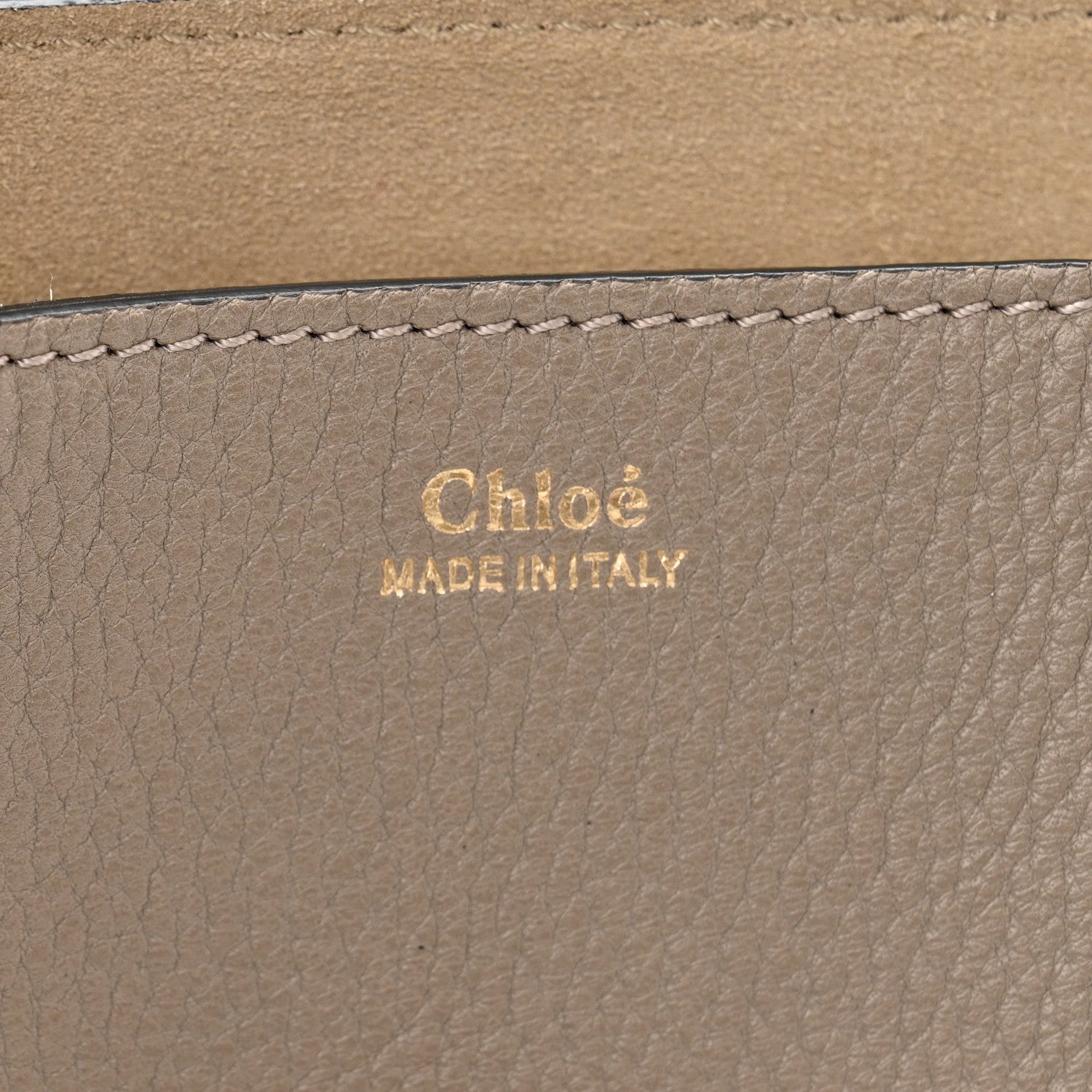 Chloe Grained Lambskin Drew Shoulder Bag Motty Grey 5 of 9