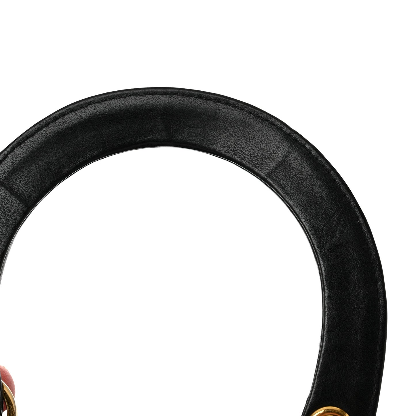 Lambskin Cannage Large Lady Dior Black