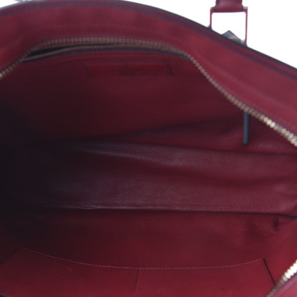Valentino Garavani Vitello Macro Rockstud Runway Tote Scarlet 5 of 10