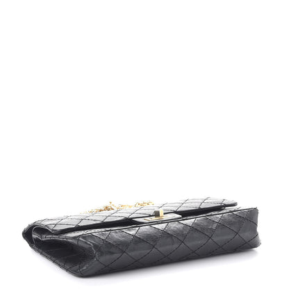 Chanel Aged Calfskin 50th Anniversary 2.55 Reissue 225 Flap Black 4 of 13