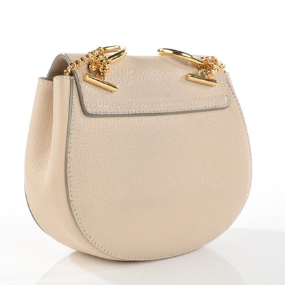 Chloe Grained Lambskin Drew Shoulder Bag Cement Pink 3 of 7