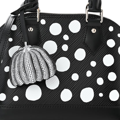 Louis Vuitton X YK Epi Alma BB Black White 8 of 11
