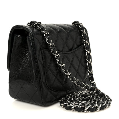 Chanel Caviar Quilted Mini Square Flap Black 3 of 12
