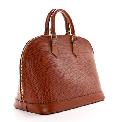 Louis Vuitton LOUIS VUITTON Epi Alma PM Kenyan Fawn 3 of 11