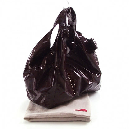 Valentino Garavani Patent Nuage Burgundy 3 of 11