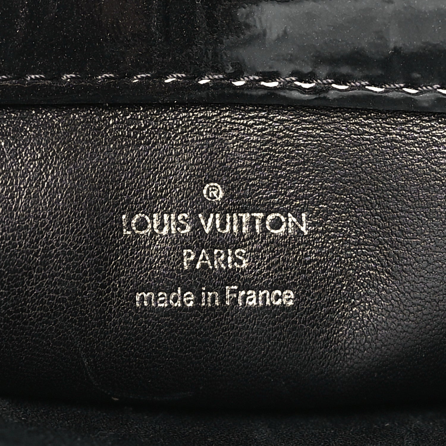 Louis Vuitton Patent Lambskin Fascination Lockit Black 6 of 9