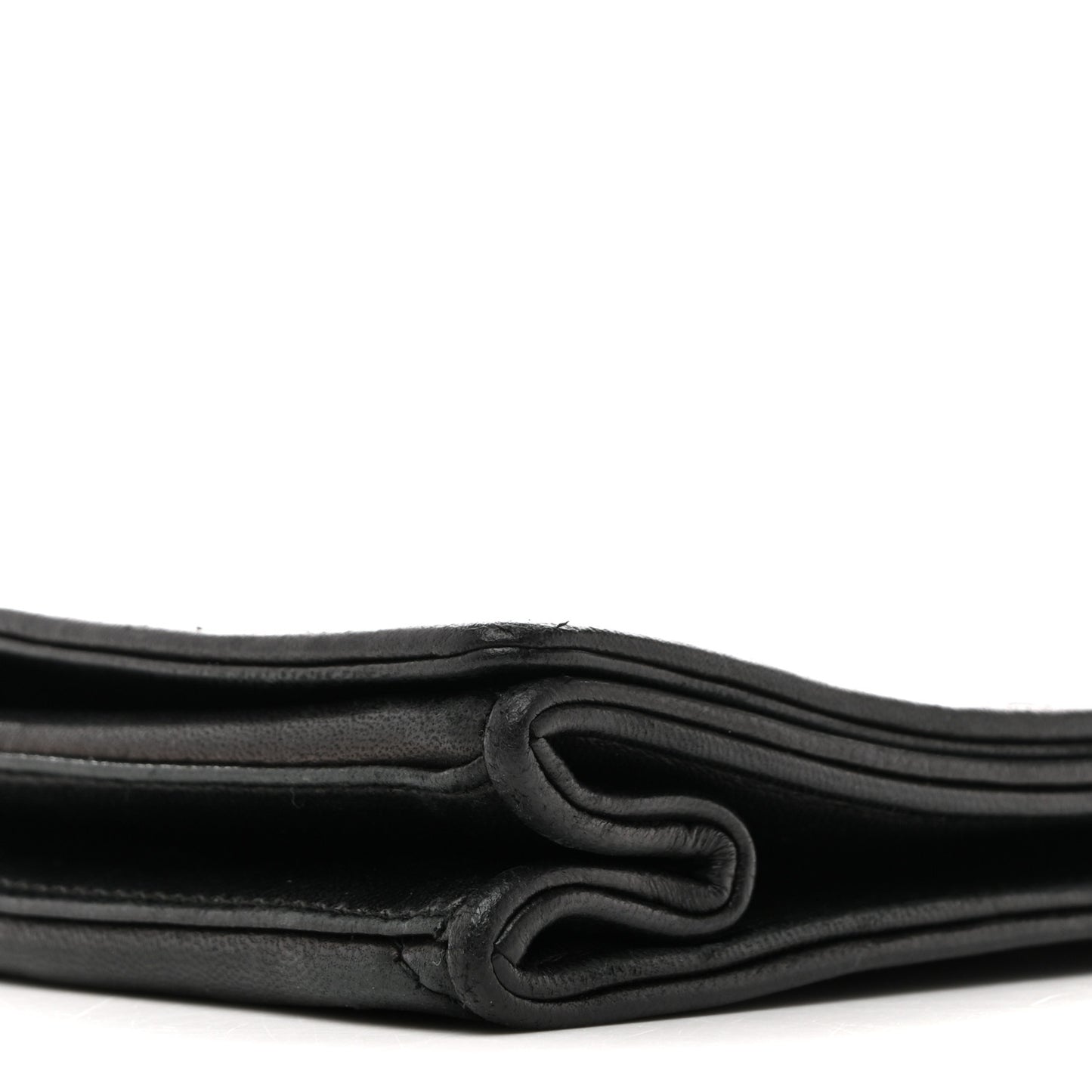 Lambskin Quilted Diamond CC Flap Black