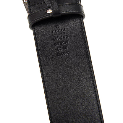 Gucci Moon Calfskin Nickel Dionysus Belt 85 34 Black 5 of 5