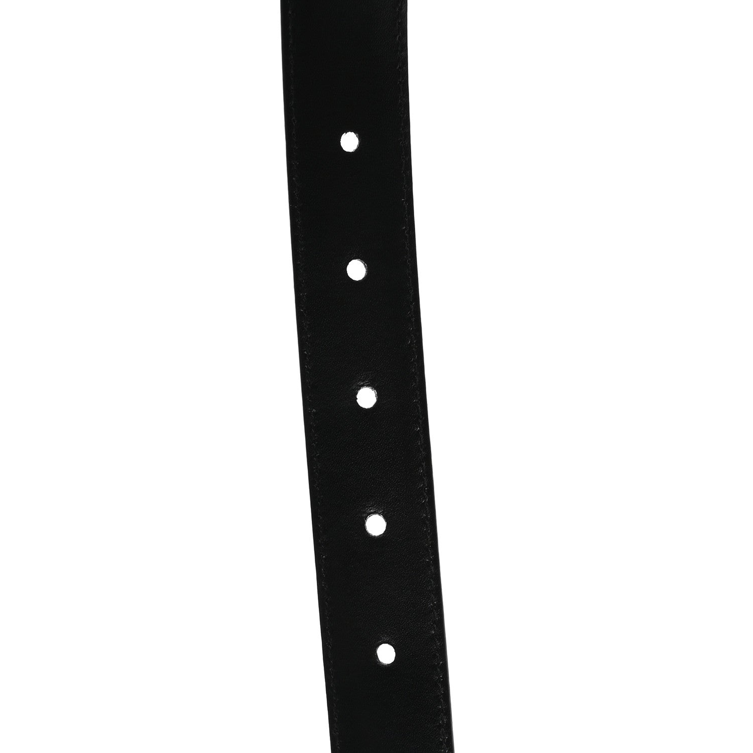 Celine Box Calfskin Medium 25mm Triomphe Belt 85 34 Black 5 of 6