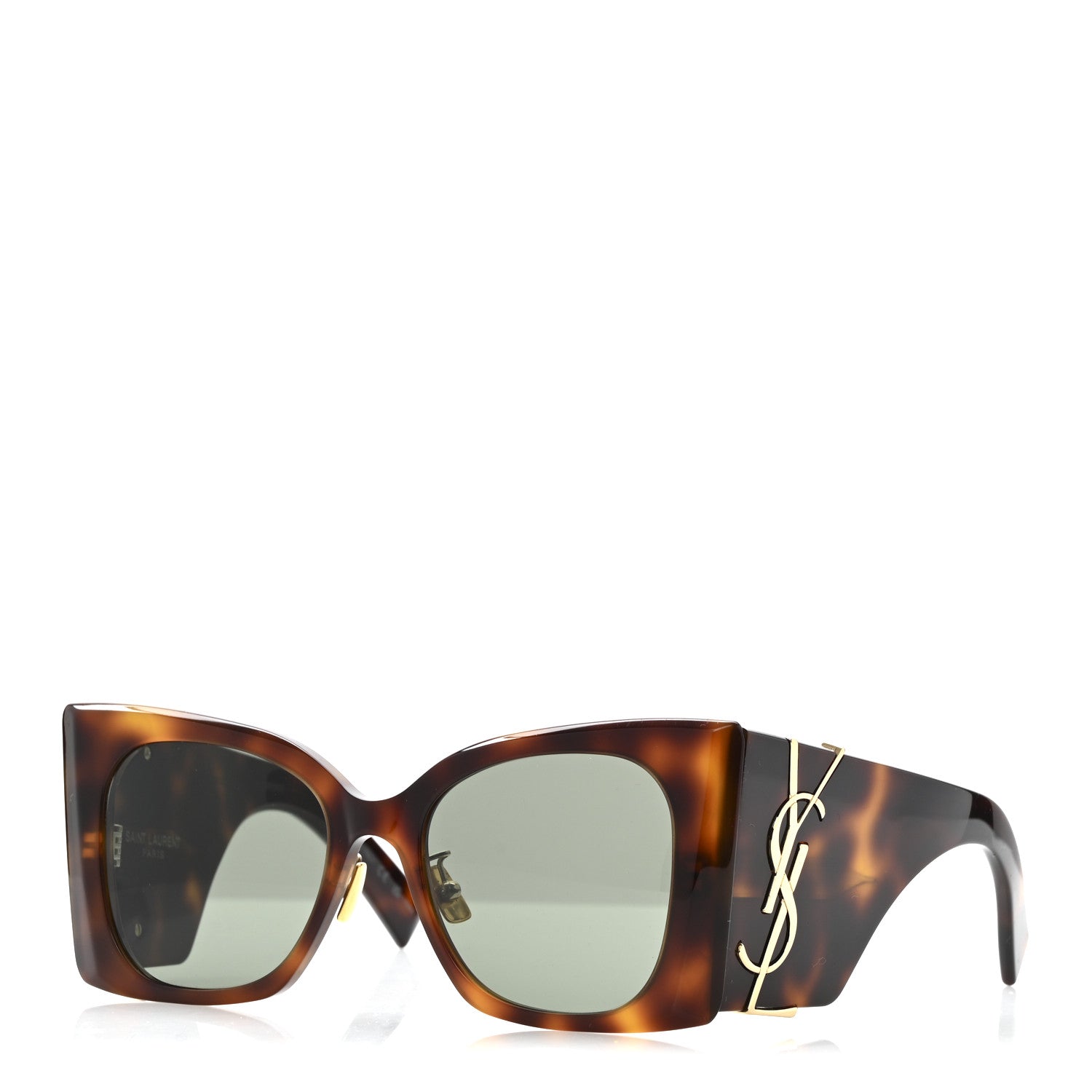 Saint Laurent Acetate Blaze Sunglasses SL M119 Tortoise 1 of 7