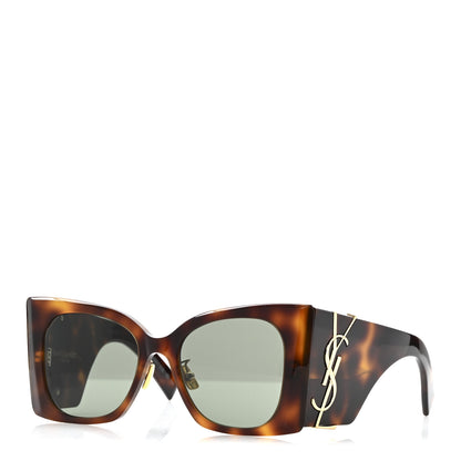 Saint Laurent Acetate Blaze Sunglasses SL M119 Tortoise 1 of 7