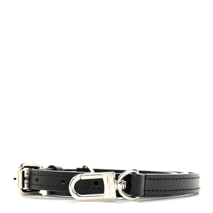 Louis Vuitton Calfskin 16mm Adjustable Shoulder Strap Black 1 of 3
