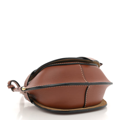 Loewe Calfskin Mini Gate Crossbody Bag Rust 4 of 12