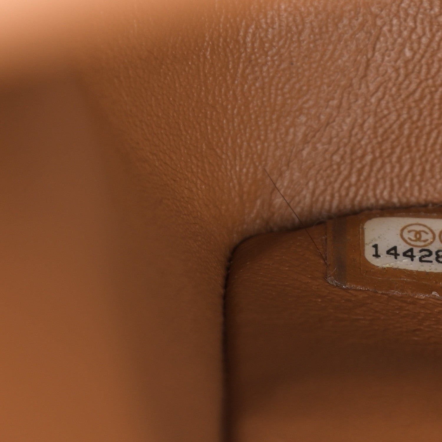 Chanel Caviar Quilted Maxi Double Flap Light Brown 7 of 15