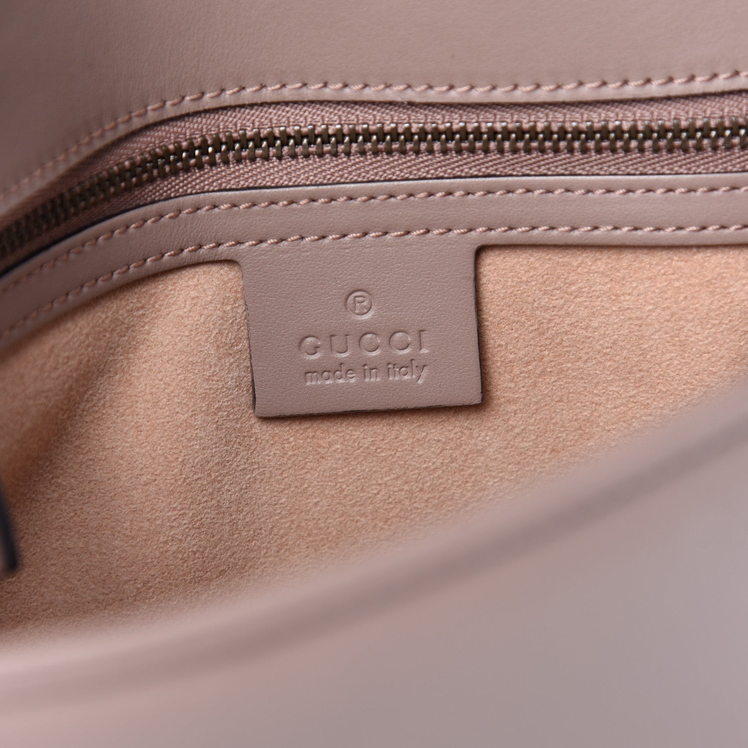 Gucci Calfskin Matelasse Small GG Marmont Shoulder Bag Porcelain Rose 6 of 10