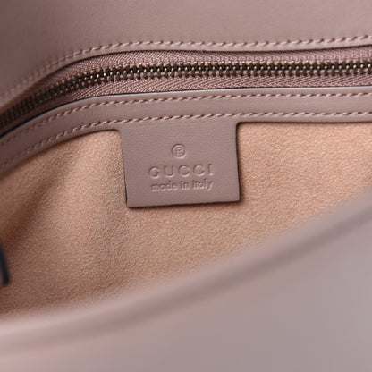 Gucci Calfskin Matelasse Small GG Marmont Shoulder Bag Porcelain Rose 6 of 10