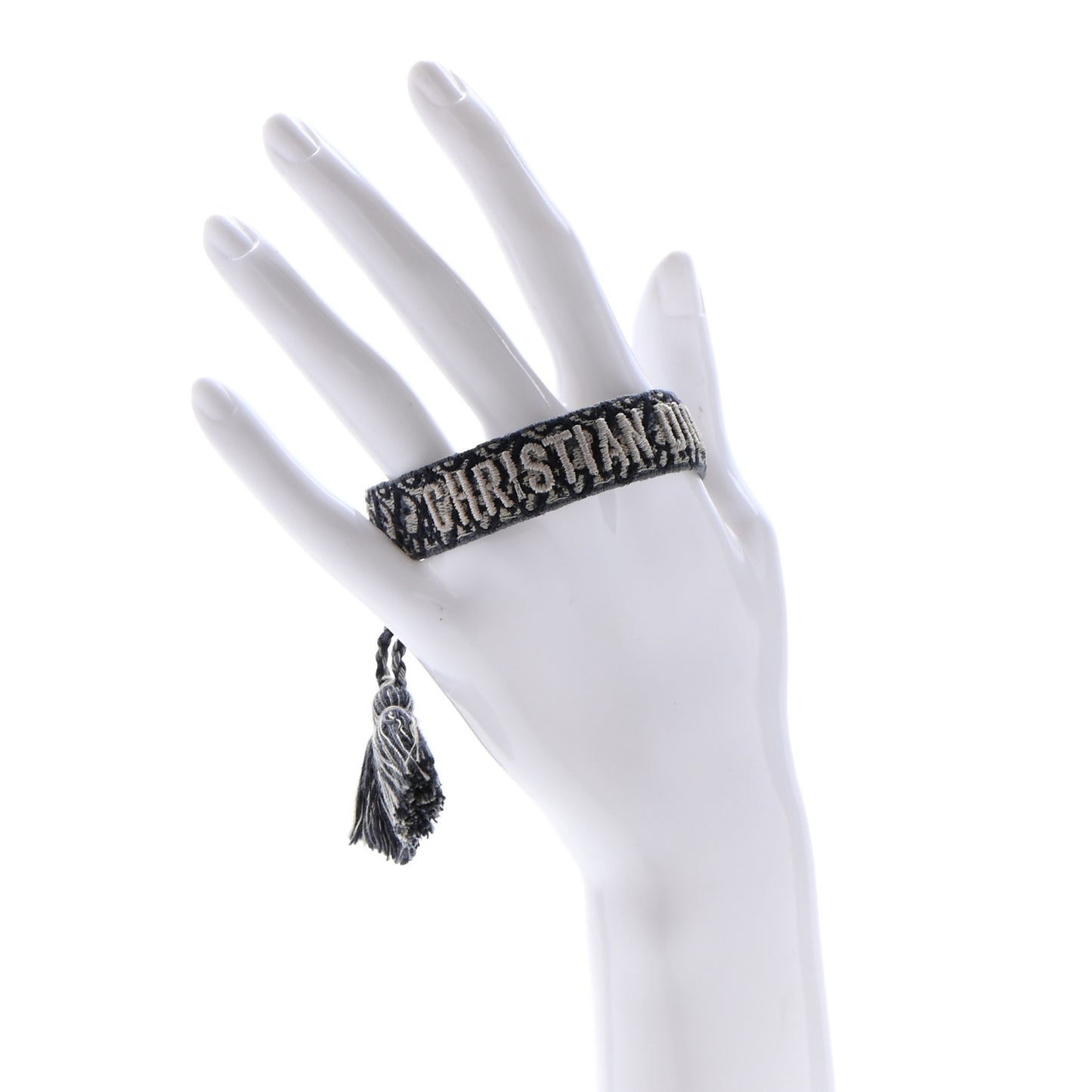 Woven Cotton J'Adior Friendship Bracelet Navy