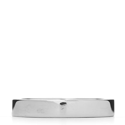 Cartier Platinum Diamond 3mm C De Cartier Wedding Band Ring 47 4 3 of 4