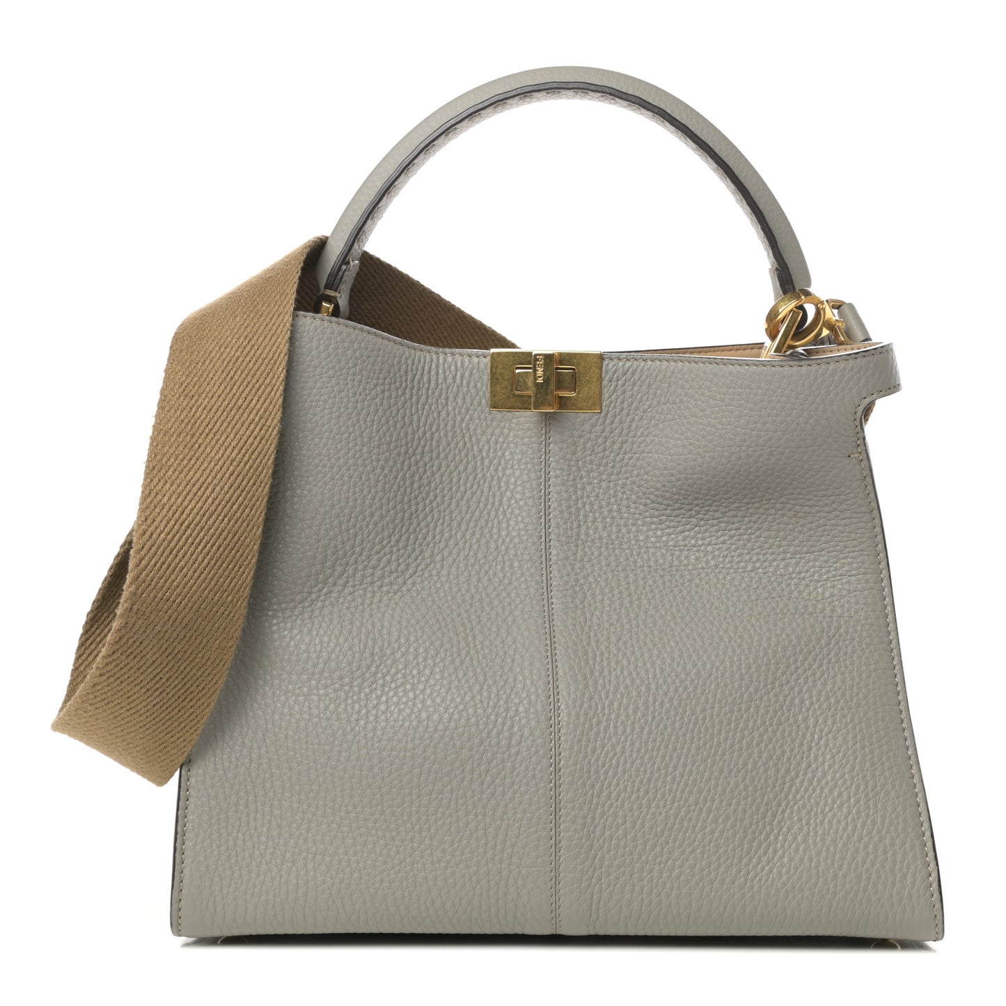Cuoio Romano Selleria Medium Peekaboo X-Lite Tortora