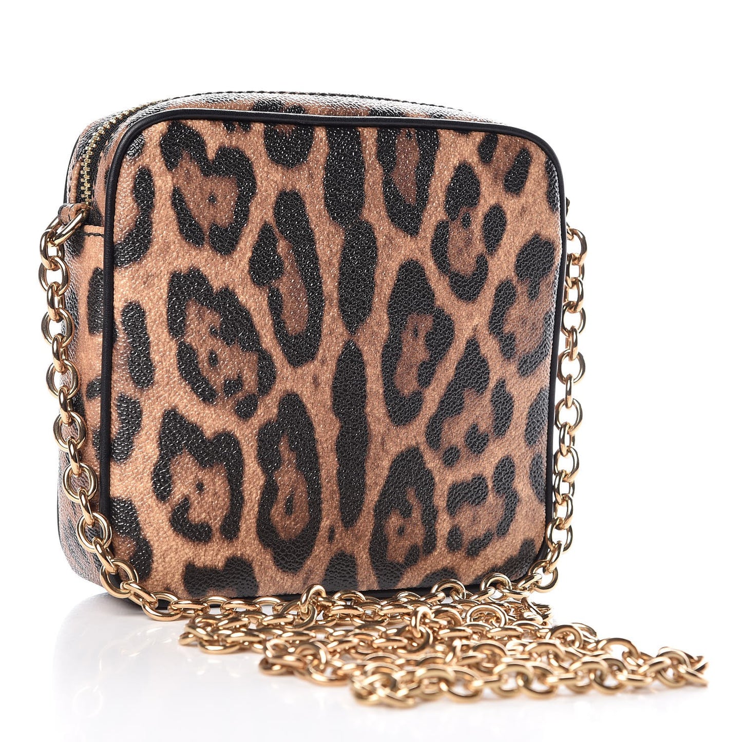 Dauphine Chain Crossbody Leopard