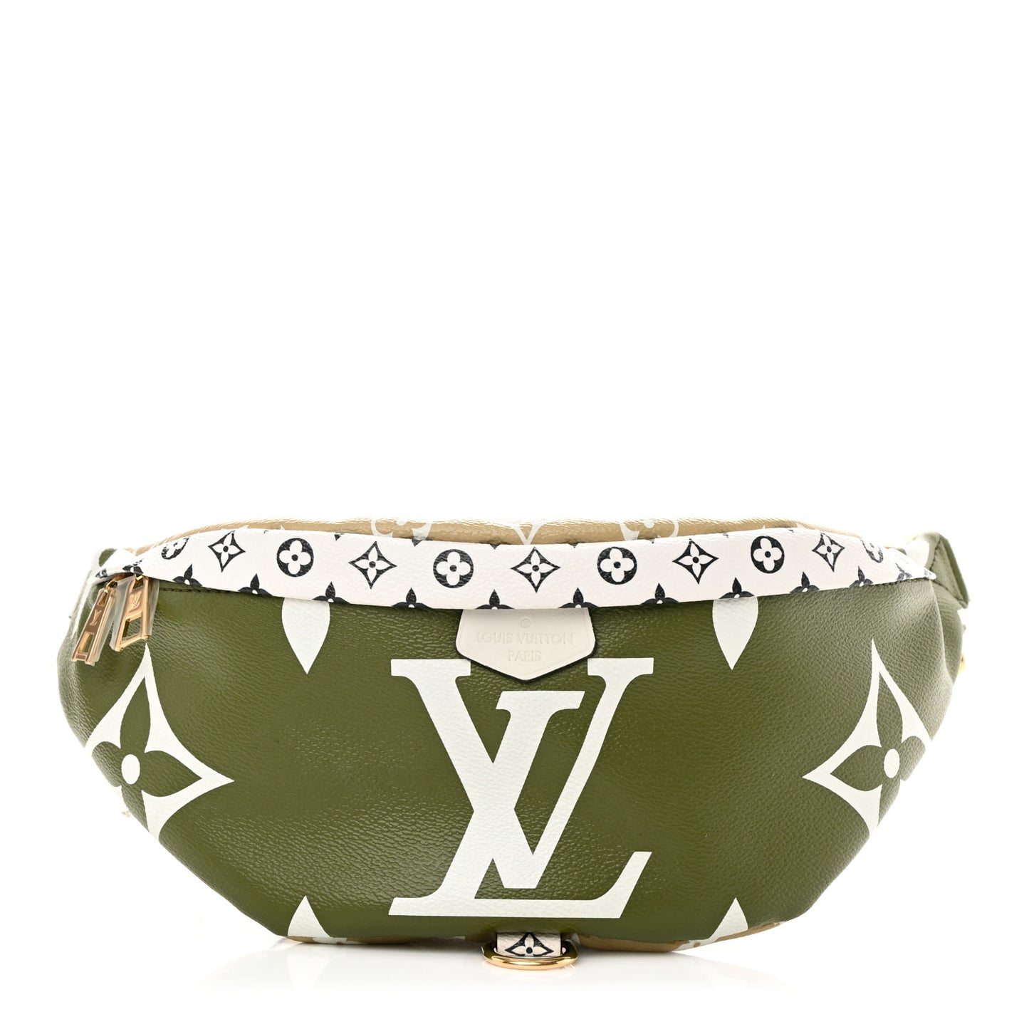 Monogram Giant Bumbag Kaki Beige