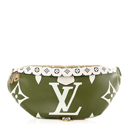 Louis Vuitton Monogram Giant Bumbag Kaki Beige 1 of 11