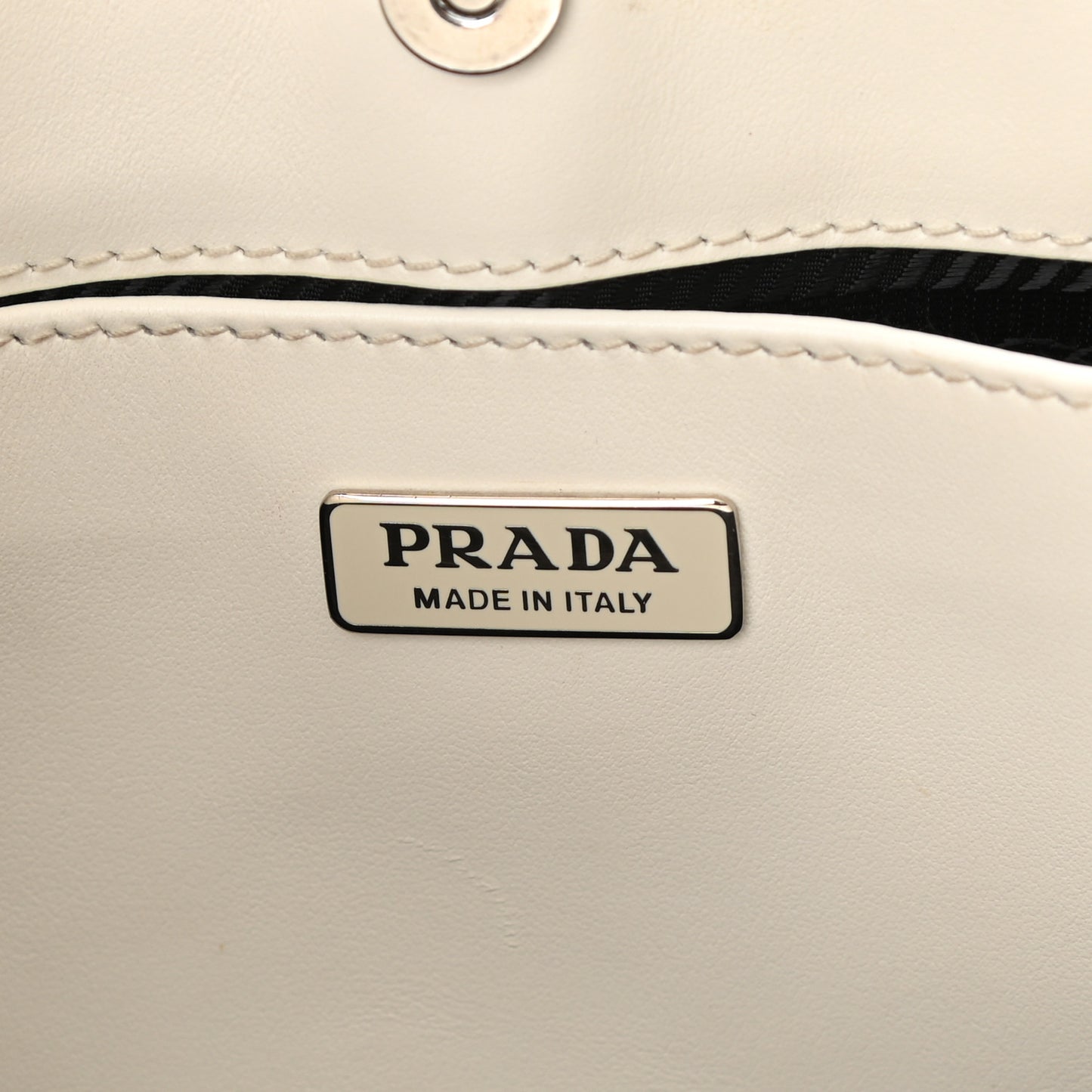 Spazzolato Cleo Shoulder Bag White