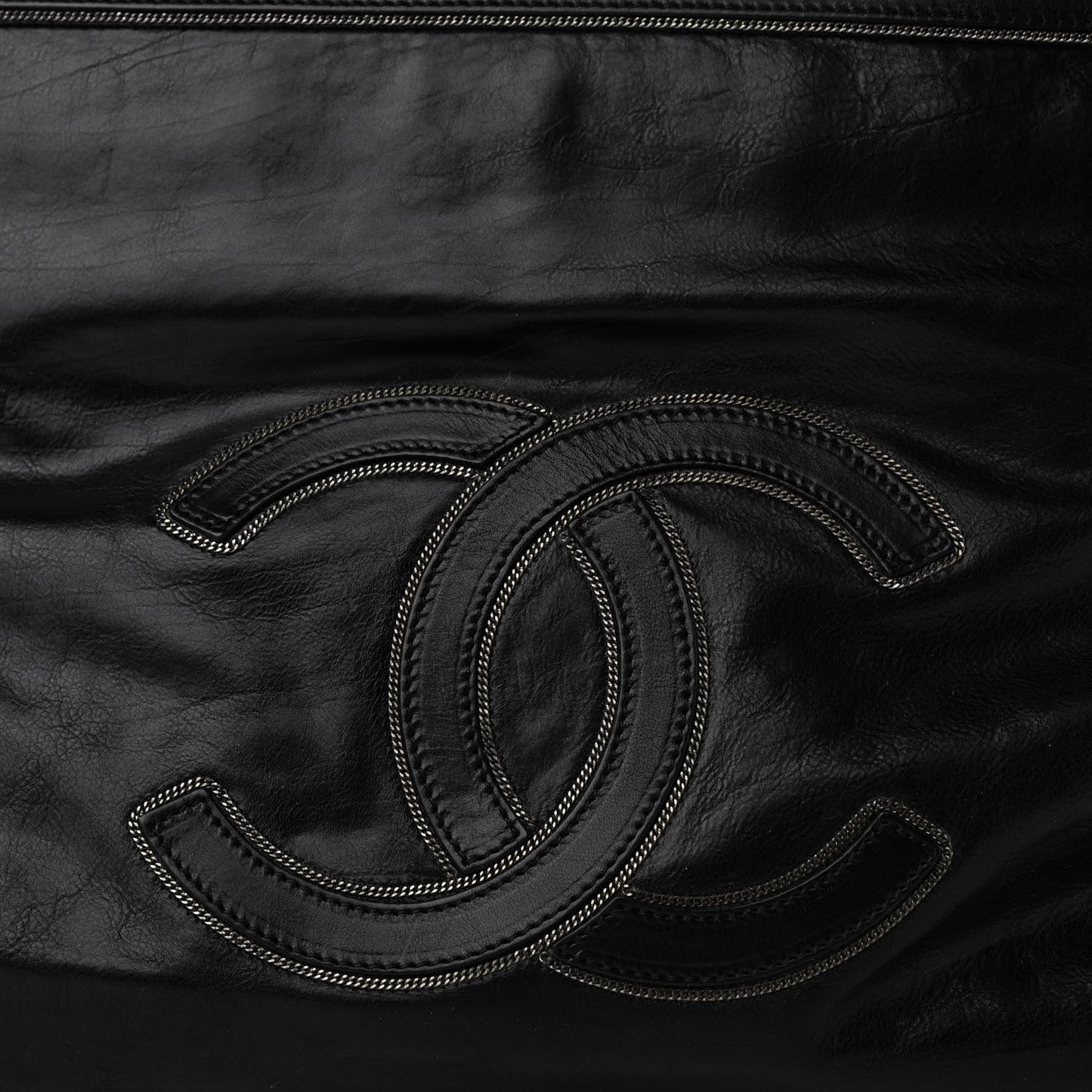 Lambskin East West Soho Shopper Black
