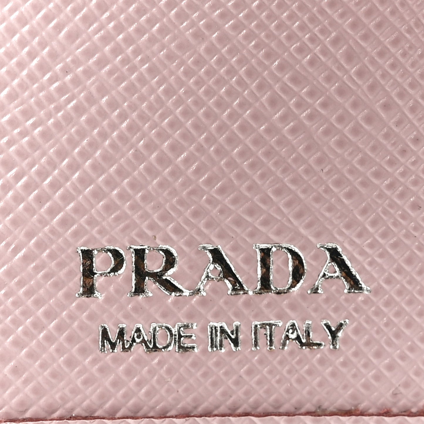 Saffiano Zip Top Compact Wallet Alabaster