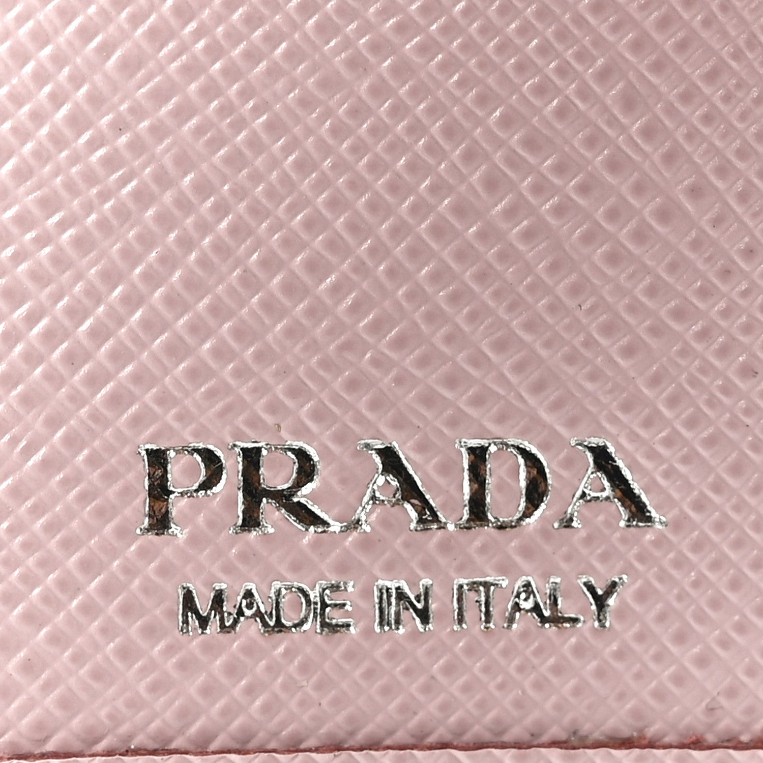 Prada Saffiano Zip Top Compact Wallet Alabaster 6 of 6