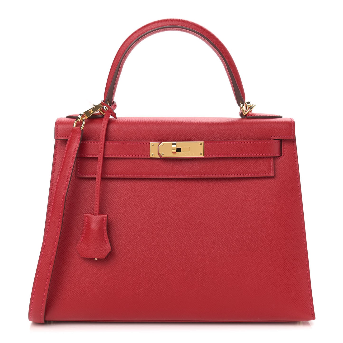 Epsom Kelly Sellier 28 Rouge Casaque