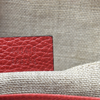 Gucci Monogram Mini Bree Messenger Bag Red 7 of 11