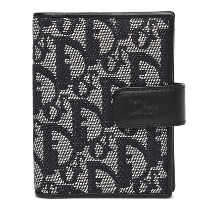 Christian Dior Monogram Compact Wallet Black 1 of 7