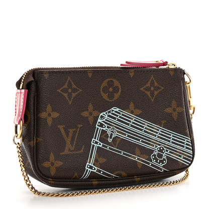 Louis Vuitton Monogram 2014 Christmas Animation Mini Pochette Accessories 3 of 7