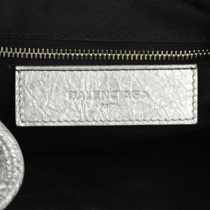 Balenciaga Agneau Giant 12 Silver Hardware Mini Pompon Gris Aluminum 6 of 7